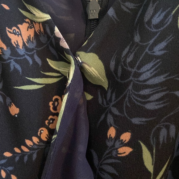 Ann Taylor Loft 14p jumpsuit EUC - Picture 3 of 9